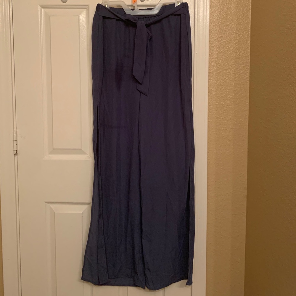 Flared leg pants